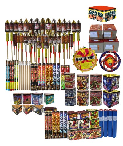 THUNDERBALL MAIN PACK - 97 FIREWORKS