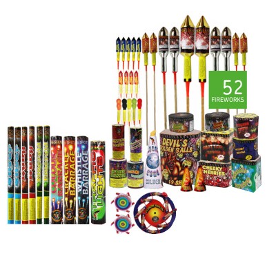 RAINBOW (NO BANG PACK) - 52 FIREWORKS