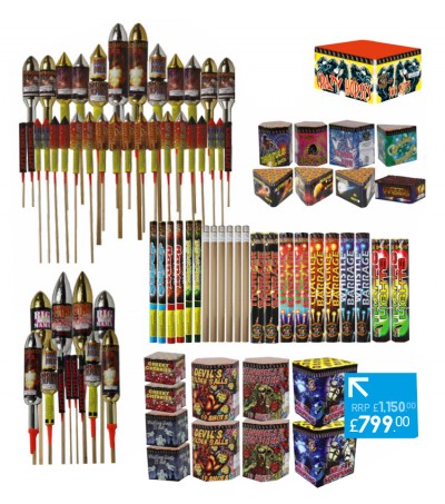 A4 STAR WARS (AERIAL PACK) - 87 FIREWORKS