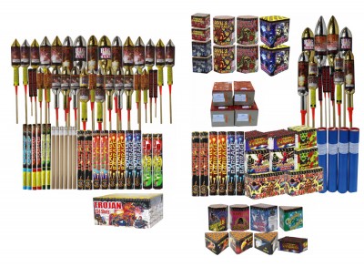 A5 STAR BLASTER (AERIAL PACK) - 109 FIREWORKS
