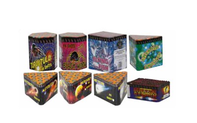 CHINESE BARRAGE PACK 1 - 8 FIREWORKS