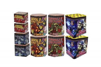 CHINESE BARRAGE PACK 2 - 10 FIREWORKS