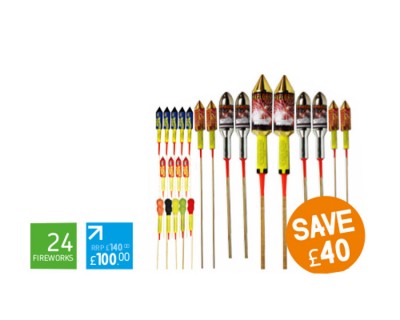 ROCKET PACK 1 - 24 ROCKETS