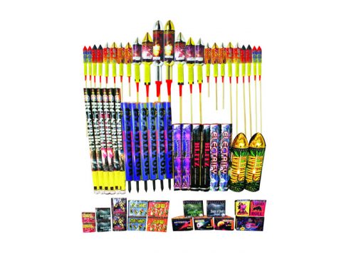 A3 SPACE RAIDER (AERIAL PACK) - 62 FIREWORKS