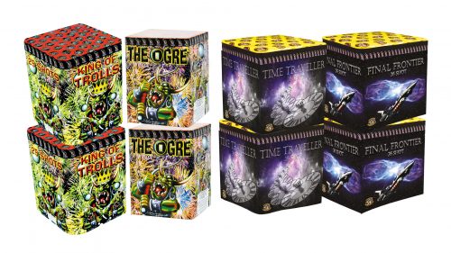 CHINESE BARRAGE PACK 3 - 8 FIREWORKS