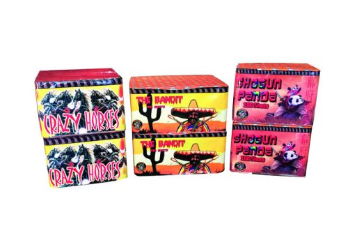 CHINESE BARRAGE PACK 4 - 6 FIREWORKS