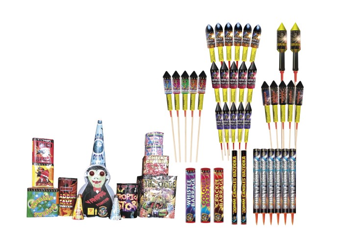 RAINBOW (NO BANG PACK) - 52 FIREWORKS