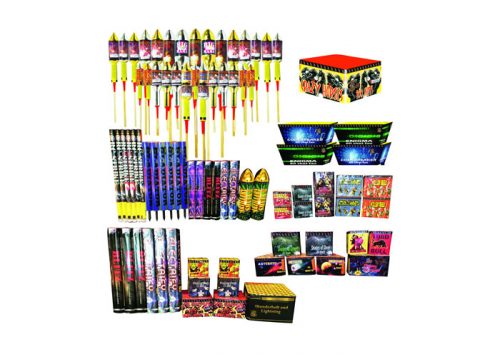 THUNDERBALL MAIN PACK - 84 FIREWORKS