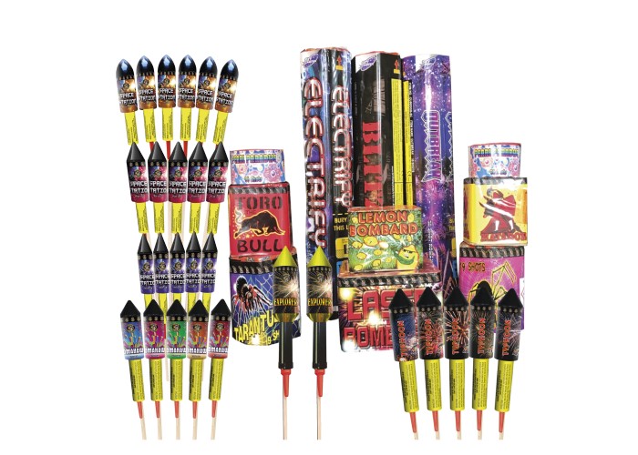 A1 STARBURST (AERIAL PACK) - 39 FIREWORKS