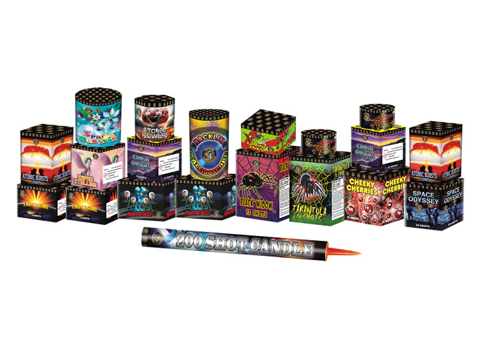 PARTY DISPLAY MAIN PACK - 20 FIREWORKS