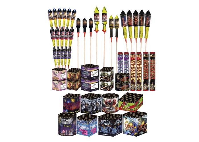 A2 STARSEEKER (AERIAL PACK) - 52 FIREWORKS