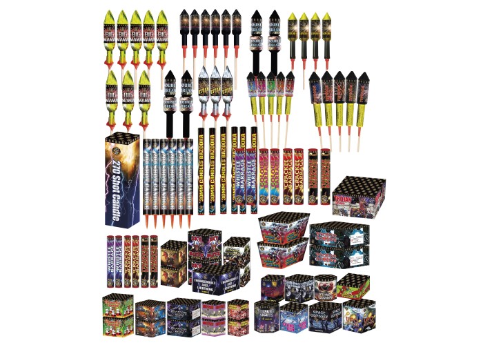 A5 STAR BLASTER (AERIAL PACK) - 92 FIREWORKS