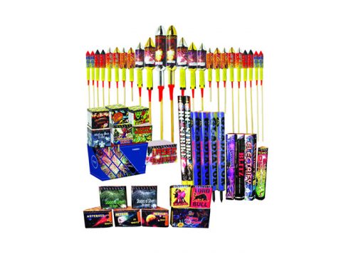 A2 STARSEEKER (AERIAL PACK) - 50 FIREWORKS