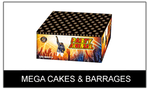 buy fireworks online - mega cakes and barrages